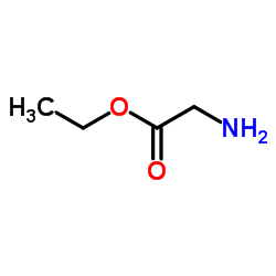 459-73-4 2-胺基乙酸乙酯 结构式