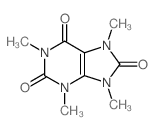 四甲尿酸 结构式