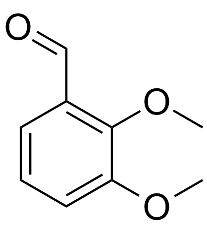 2,3-二甲氧基苯甲醛 结构式