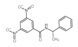 (S)-(+)-N-(3,5-二硝基苯甲酰基)-1-苯乙胺 结构式