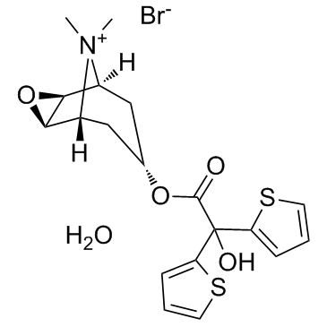 噻托溴铵 结构式