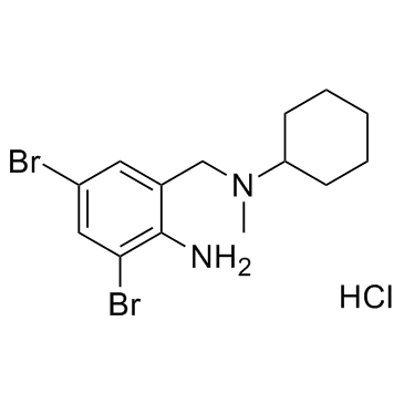 盐酸溴己新 结构式