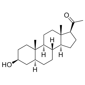 别孕烯醇酮 结构式