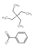 苯甲酸四乙基铵 结构式