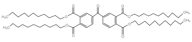 二苯酮-3,3,4,4-四甲酸四十一烷酯 结构式