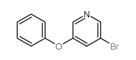 3-溴-5-苯氧基吡啶 结构式