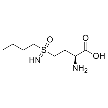 丁硫氨酸-亚砜亚胺 结构式