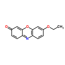 7-乙氧基-3H-吩恶嗪-3-酮 结构式