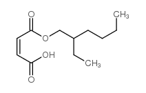 (Z)-马来酸单(2-乙基己基)酯 结构式