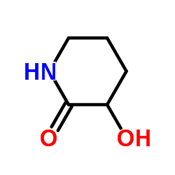 3-羟基-2-哌啶酮 结构式