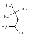 N-叔丁基异丙醇胺 结构式