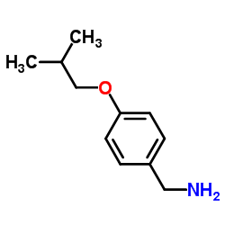 对异丁氧基苄胺 结构式