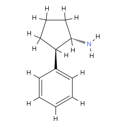 2-苯基环戊胺 结构式