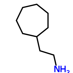 2-环庚基乙胺 结构式