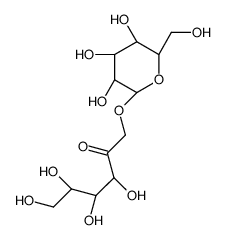 1-O-Alpha-D-吡喃葡萄糖基-D-呋喃果糖 结构式