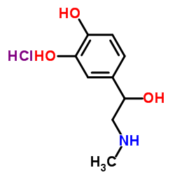 盐酸肾上腺素 结构式
