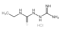 1-乙基-3-胍基硫脲盐酸盐 结构式