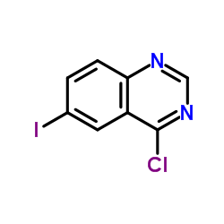 4-氯-6-碘喹唑啉 结构式