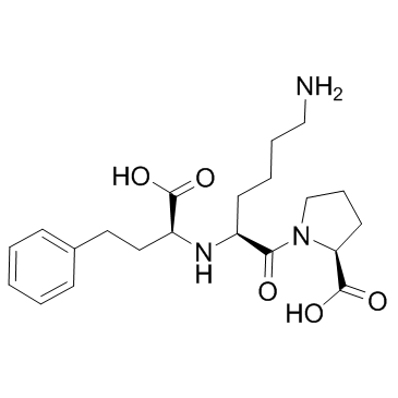赖诺普利 结构式