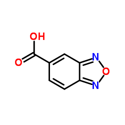 苯并呋咱-5-羧酸 结构式