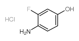 2-氟-4-羟基苯胺盐酸盐 结构式
