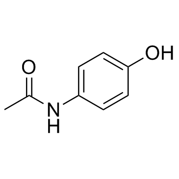 对乙酰氨基酚 结构式