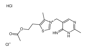 盐酸硫胺盐酸盐 结构式
