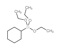(三乙氧基硅基)环己烷 结构式