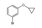 1-溴-3-(环丙基氧基)苯 结构式