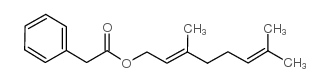 苯乙酸香叶酯 结构式