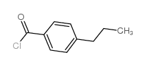 4-丙基苯甲酰氯 结构式