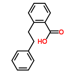 2-苯乙基苯甲酸 结构式