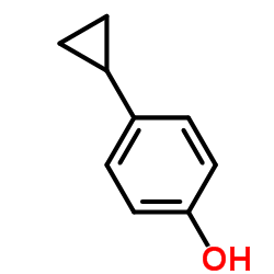 4-环丙苯酚 结构式