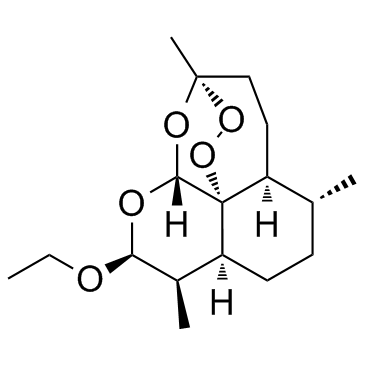 蒿乙醚 结构式