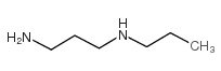 N-丙基-1,3-丙二胺 结构式