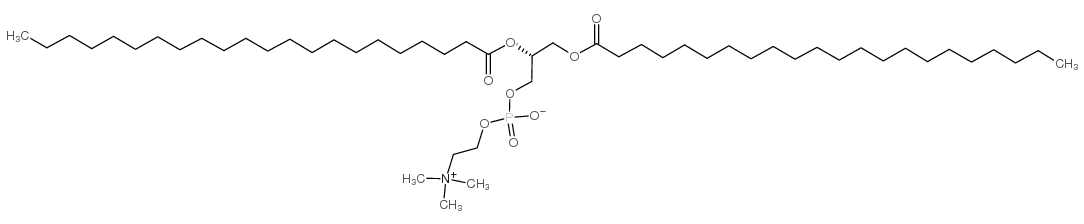 1,2-双二十二碳酰基-Sn-甘油-3-磷酰胆碱 结构式