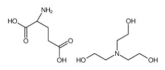 椰油酰基谷氨酸TEA盐 结构式
