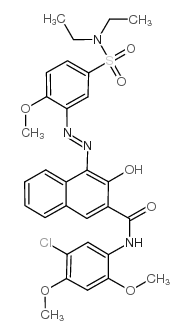 C.I.颜料红5 结构式