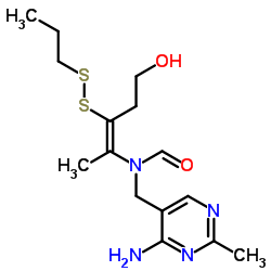 丙舒硫胺 结构式
