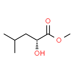 (2R)-2-羟基-4-甲基戊酸甲酯 结构式
