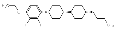 1-(反式-4'-丁基[1,1'-双环己基]-4-基)-4-乙氧基-2,3-二氟苯 结构式