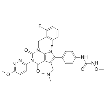 瑞卢戈利 结构式