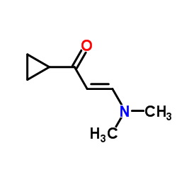 1-环丙基-3-(二甲基氨基)-2-丙烯-1-酮 结构式