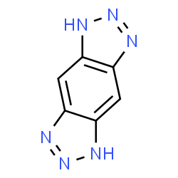 1,7-二氢苯并[1,2-d:4,5-d']双([1,2,3]三唑) 结构式