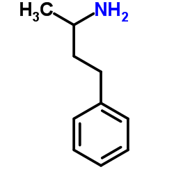 1-甲基-3-苯基丙胺 结构式