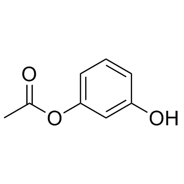 1,3-苯二醇单乙酸酯 结构式