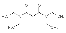 N,N,N',N'-四乙基丙二酰胺 结构式