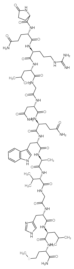 蛙皮素 结构式