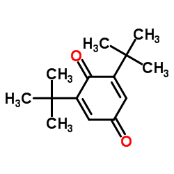 2,6-二叔丁基苯醌 结构式