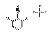 2,6-二氯苯重氮四氟硼酸盐 结构式